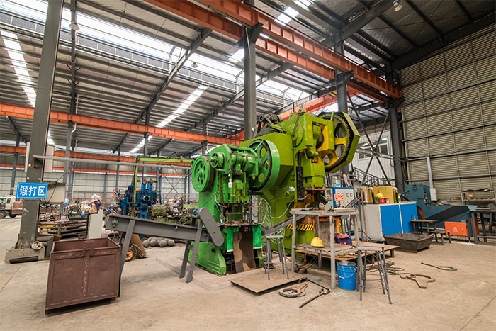 广东网架配件-锥头加工车间